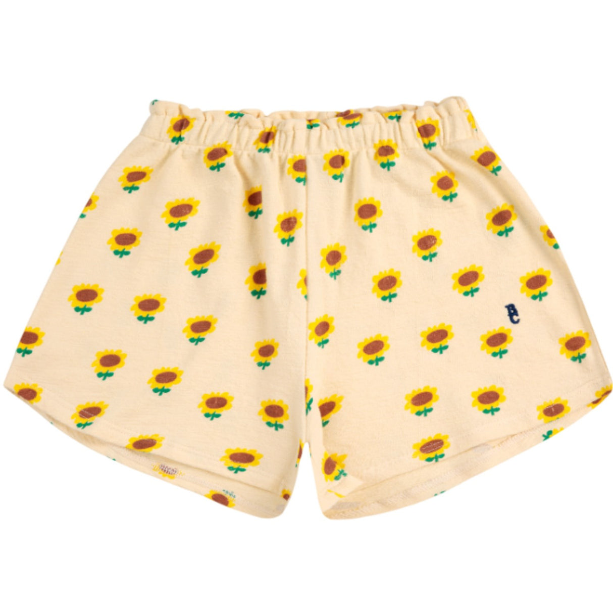 Bobo Choses Offwhite Sunflower All Over Shorts