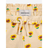 Bobo Choses Offwhite Sunflower All Over Shorts