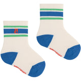 Bobo Choses Multicolor Hug Me Bjørn Kort Sock Pack X 2