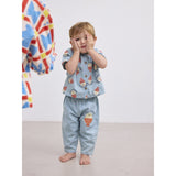 Bobo Choses Lys Blue Morning Egg Denim Bukser