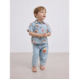 Bobo Choses Lys Blue Morning Egg Denim Bukser