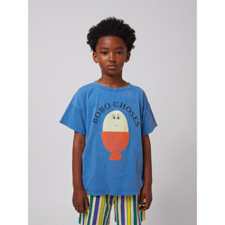 Bobo Choses Lys Blue Morning Egg T-Skjorte