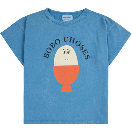 Bobo Choses Lys Blue Morning Egg T-Skjorte