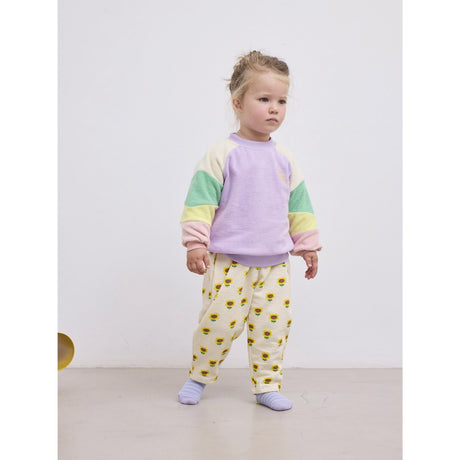 Bobo Choses Beige Sunflower All Over Jogging Bukser