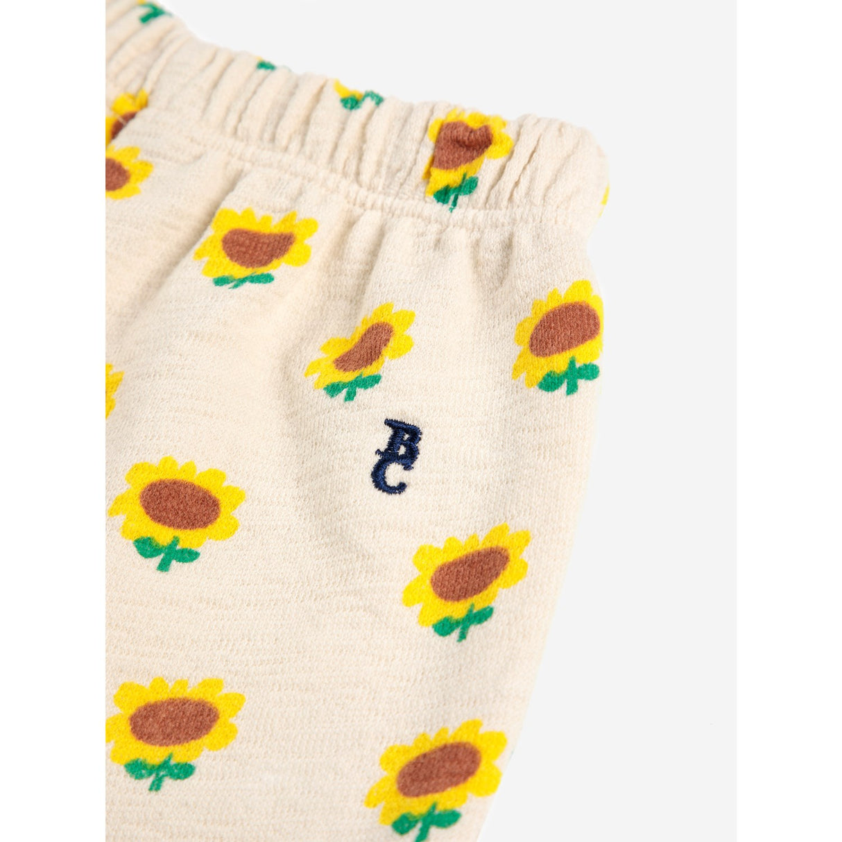 Bobo Choses Beige Sunflower All Over Jogging Bukser