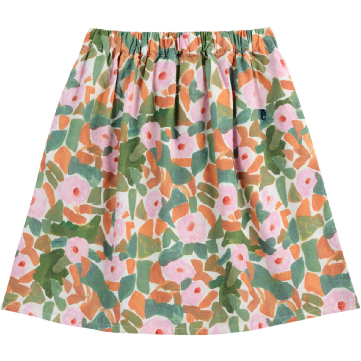 Bobo Choses Multicolor Floral All Over Woven Midi Skjørt