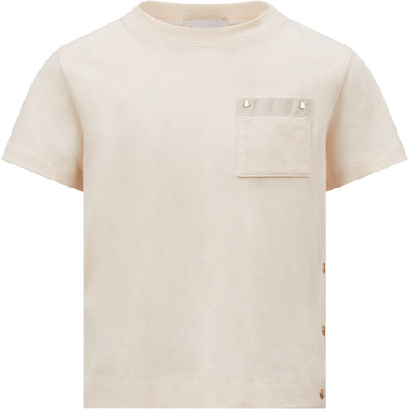 Moncler Cream T-Skjorte