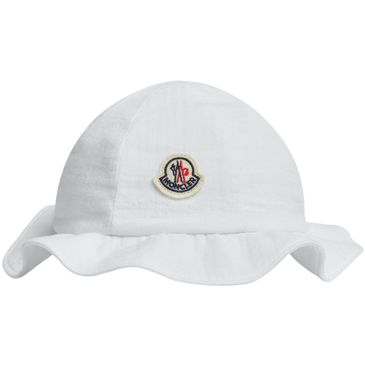 Moncler White Bøtte Lue