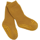 Gobabygo Mustard Non-slip Strømper