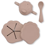 Konges Sløjd Handicraft Silikon Clam Dining Set Blush