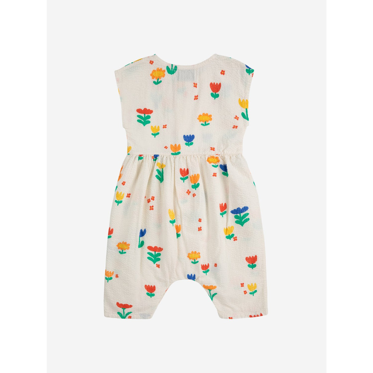 Bobo Choses Offwhite Garden Party All Over Woven Overall