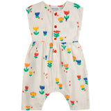 Bobo Choses Offwhite Garden Party All Over Woven Overall