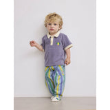 Bobo Choses Lys Blue Multicolor Stripes Denim Bukser