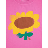 Bobo Choses Fuchsia Sunflower T-Shirt