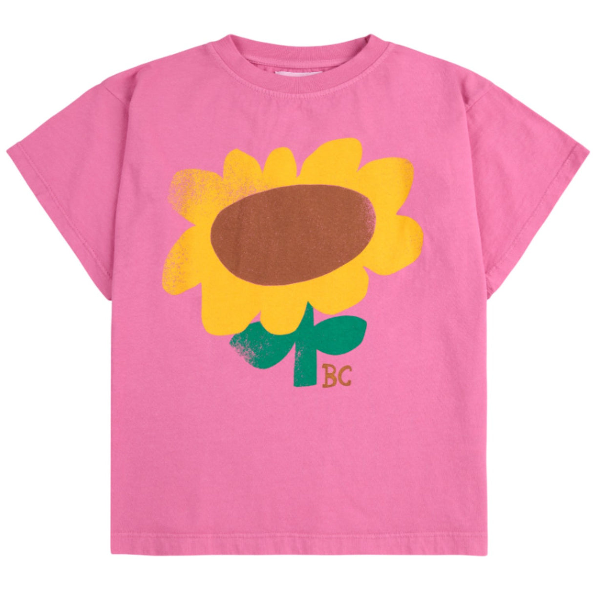 Bobo Choses Fuchsia Sunflower T-Shirt