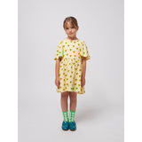 Bobo Choses Offwhite Sunflower All Over Kjole