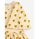 Bobo Choses Offwhite Sunflower All Over Kjole