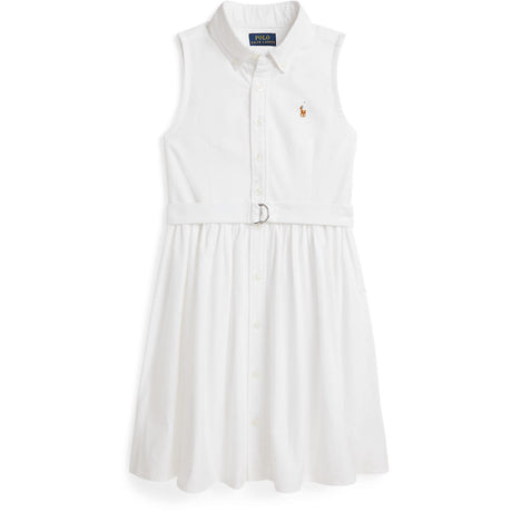 Polo Ralph Lauren Bsr White Girl Day Kjole