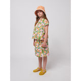 Bobo Choses Multicolor Floral All Over Woven Skjorte