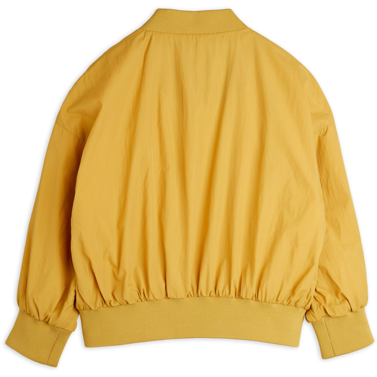 Mini Rodini Beige Dog Nylon Baseball Jakke Embroidery