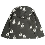 Mini Rodini Grey Sailing Boats AOP Hettegenser