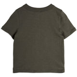 Mini Rodini Black Seagull Embroidery T-Shirt