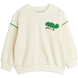 Mini Rodini Offwhite Lizard Chenille Collegegenser