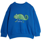 Mini Rodini Blue Lizard Collegegenser