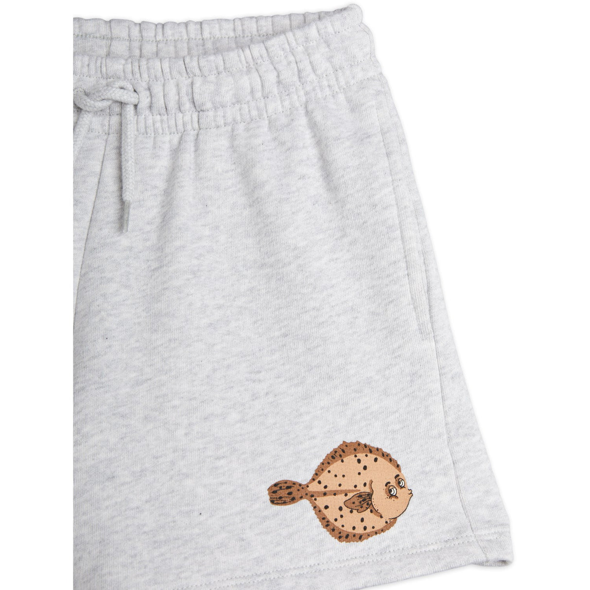 Mini Rodini Grey Melange Flundra Sweatshorts