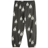 Mini Rodini Grey Sailing Boats AOP Bukser