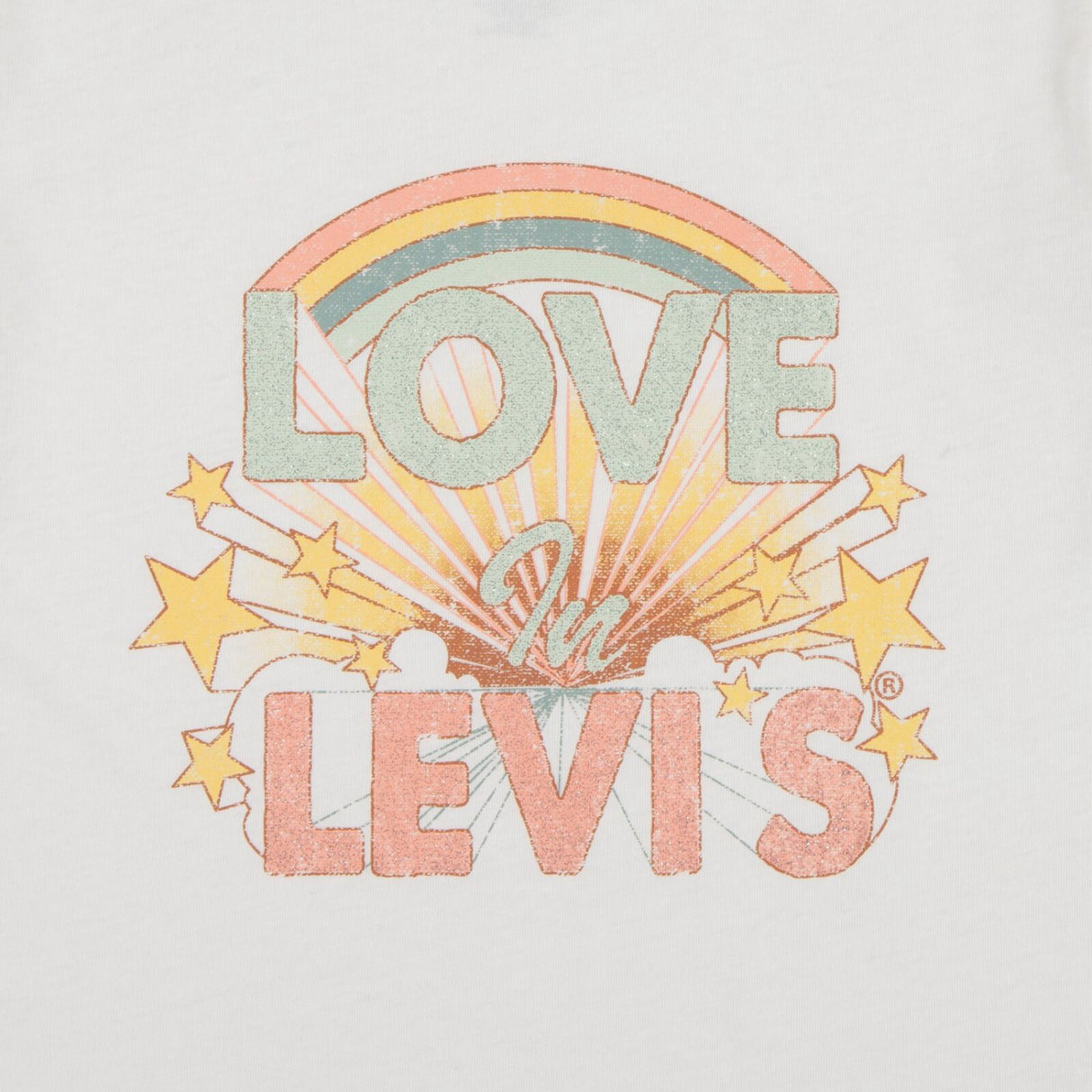 Levi's Gardenia Dobbel Cuff Tee