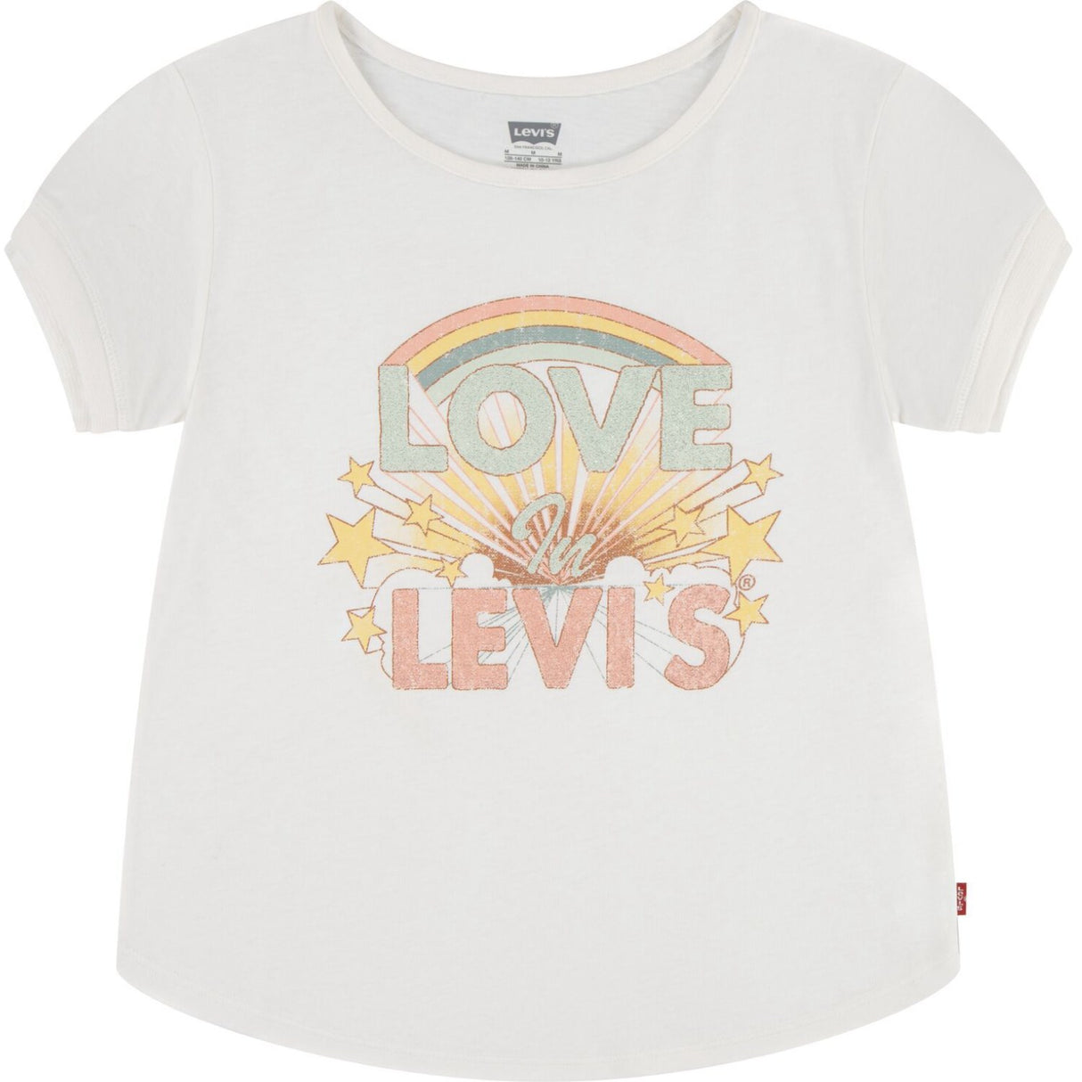 Levi's Gardenia Dobbel Cuff Tee