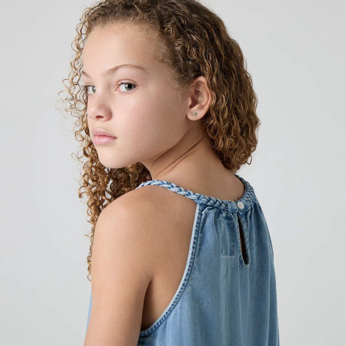 Levi's Hang Up Without Destruction Lvg Halter Tiered Kjole