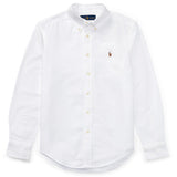 Polo Ralph Lauren White Boy Sport Skjorte