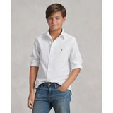 Polo Ralph Lauren White Boy Sport Skjorte