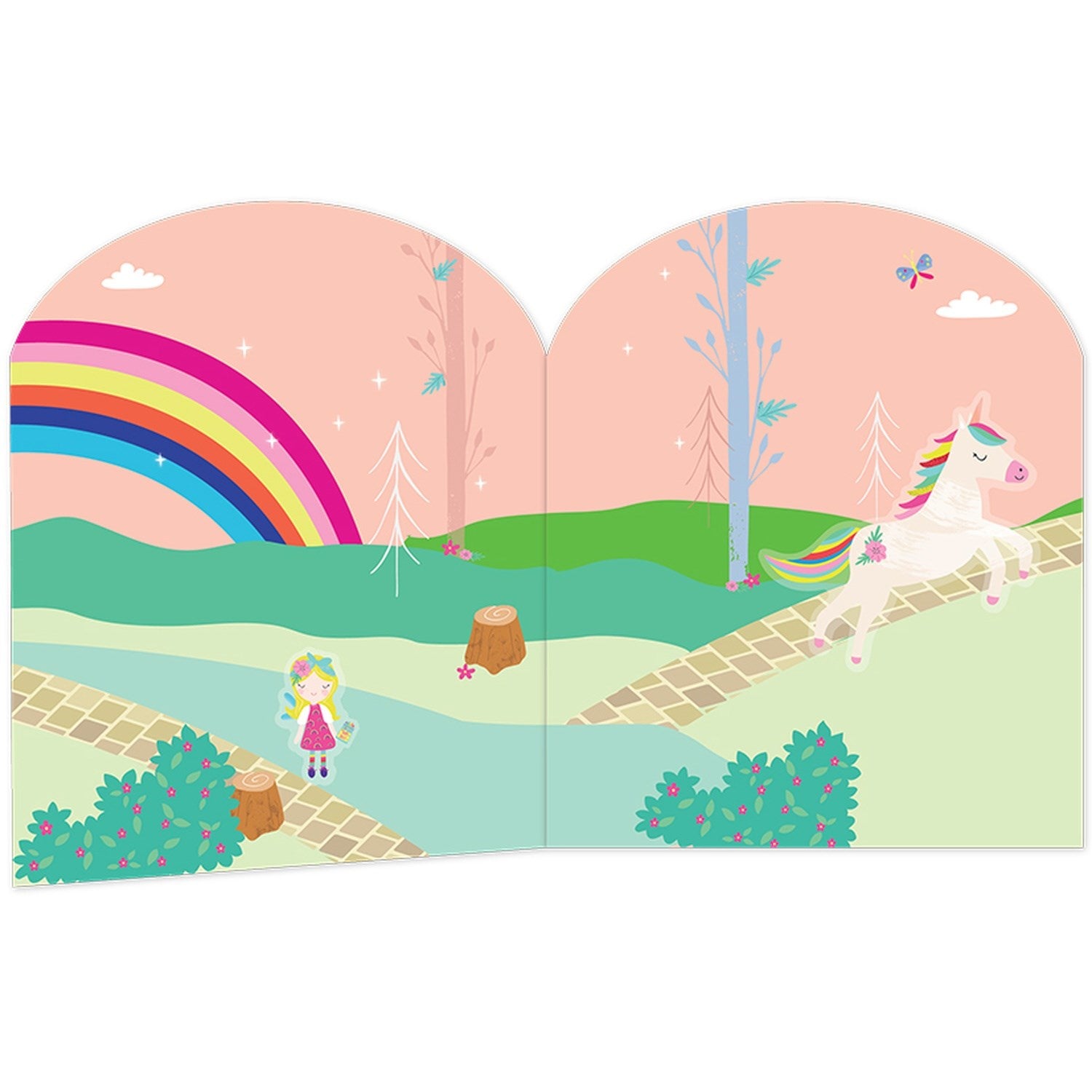 Floss & Rock Stick & Play Rainbow Fairy 2
