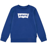 Levi's Blue/White French Terry Batwing Collegegenser