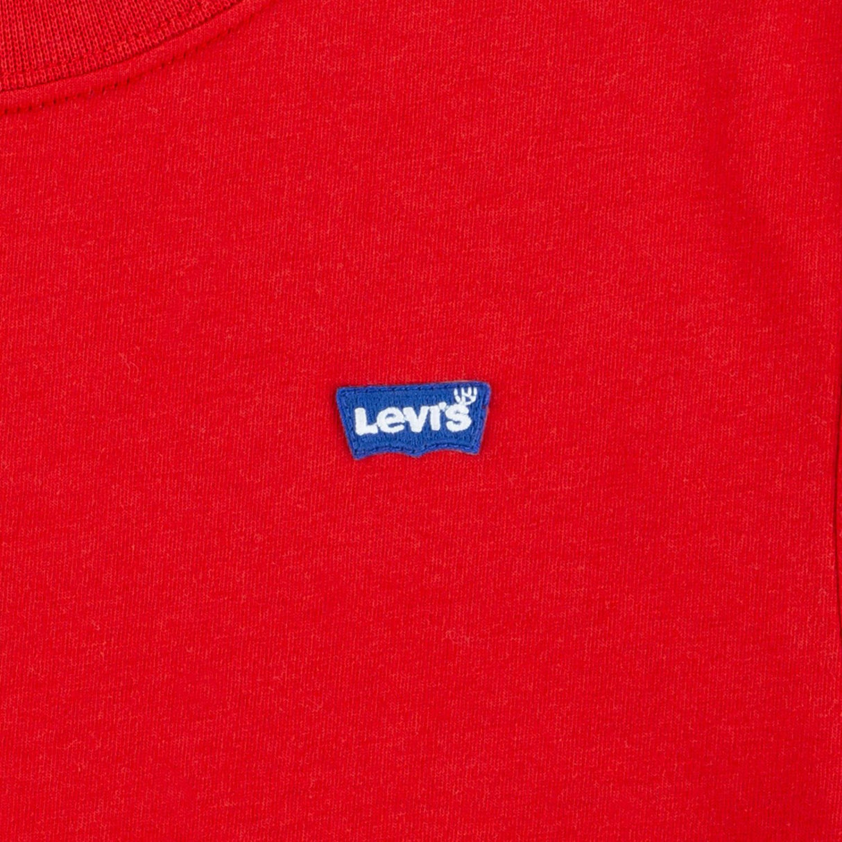 Levi's Pompeian Red Lvb Batwing Chest Hit Tee