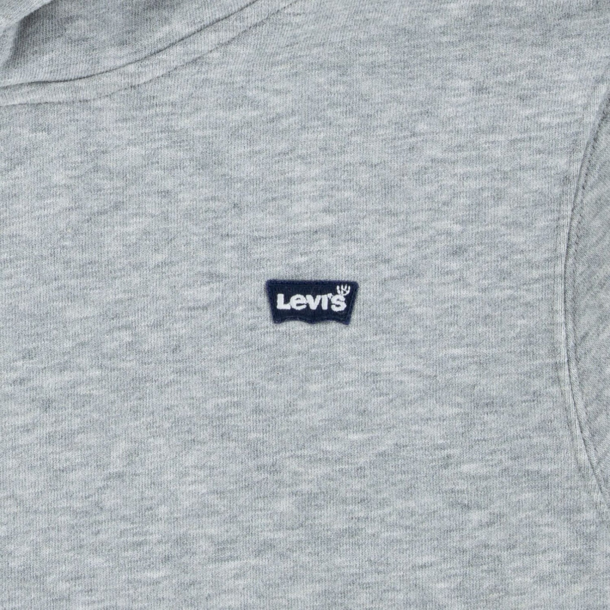 Levi's Grey Heather Lvb Mini Batwing Pull Over Hettegenser