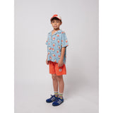 Bobo Choses Lys Blue Morning Egg All Over Lys Denim Skjorte