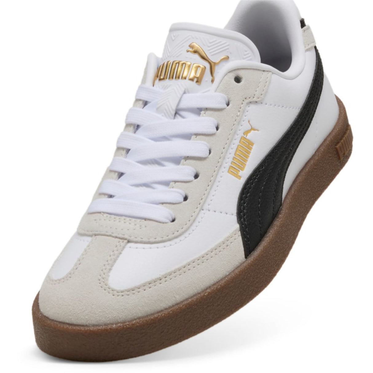 Puma White Club II Era Jr Sneakers