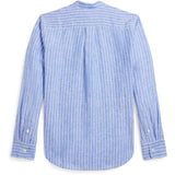 Polo Ralph Lauren Blue White Boy Sport Skjorte