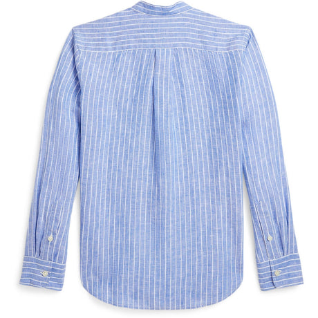 Polo Ralph Lauren Blue White Boy Sport Skjorte