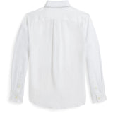 Polo Ralph Lauren White Boy Sport Skjorte