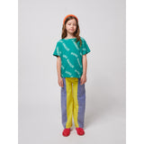 Bobo Choses Green Wavy Bobo Choses All Over T-Skjorte