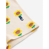 Bobo Choses Beige Sunflower All Over Kort Leggings