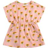 Bobo Choses Lys Pink Sunflower All Over Kjole