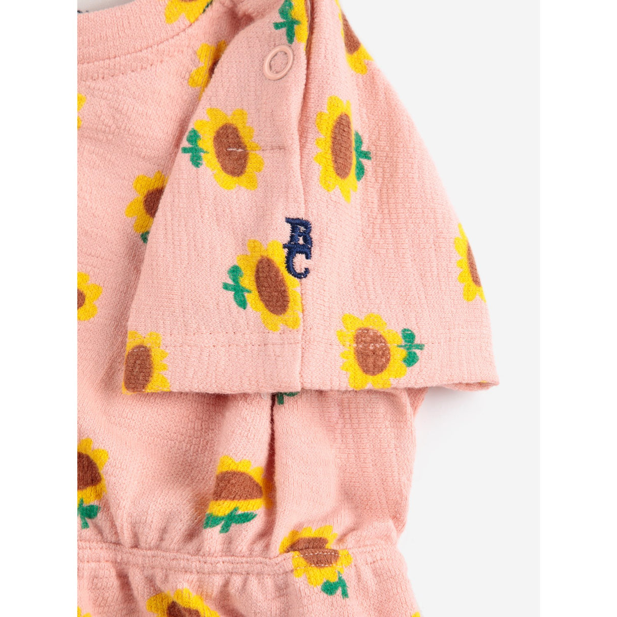 Bobo Choses Lys Pink Sunflower All Over Kjole