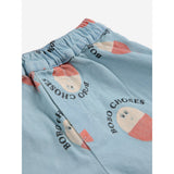 Bobo Choses Lys Blue Morning Egg All Over Denim Shorts