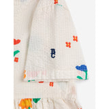 Bobo Choses Offwhite Garden Party All Over Woven Kjole